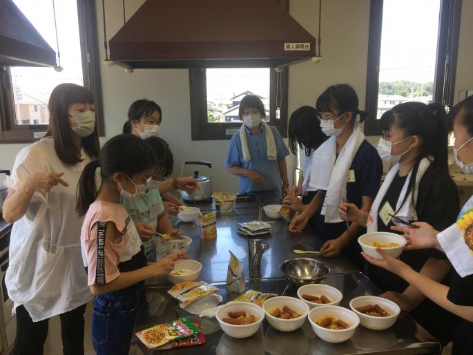 キャンプの様子