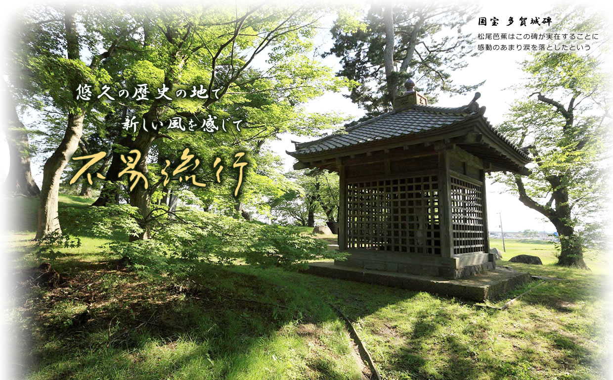 悠久の歴史の地で新しい風を感じて 国宝 多賀城碑 松尾芭蕉はこの碑が実在することに感動のあまり涙を落としたという