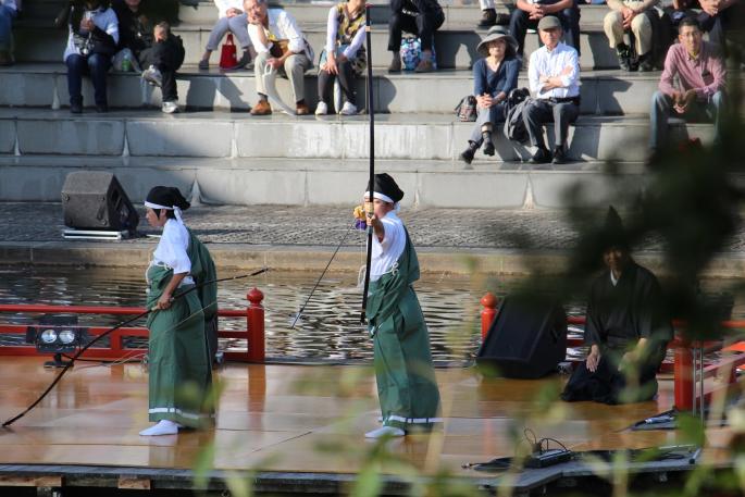 万葉祭り射位